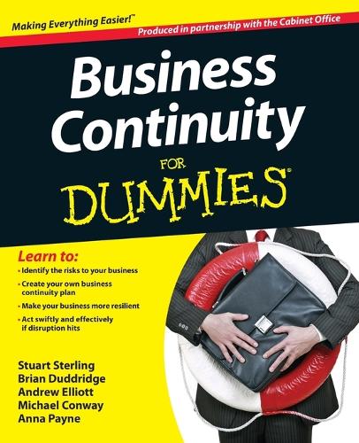 Паперова книга «Business Continuity For Dummies», авторів Анна Пейн, Брайан Дадрідж, Майкл Конвей, Стюарт Стерлінг - фото №1