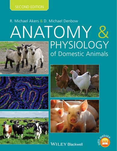 Паперова книга «Anatomy and Physiology of Domestic Animals», авторів Д. Майкл Денбоу, Р. Майкл Ейкерс - фото №1