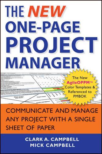 Паперова книга «The New One-Page Project Manager: Communicate and Manage Any Project With A Single Sheet of Paper», авторів Кларк А. Кемпбелл, Мік Кемпбелл - фото №1