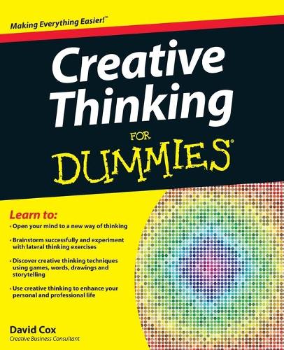 Паперова книга «Creative Thinking For Dummies», автор Девід Кокс - фото №1