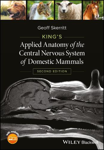 Паперова книга «King's Applied Anatomy of the Central Nervous System of Domestic Mammals», автор Джефф Скерріт - фото №1
