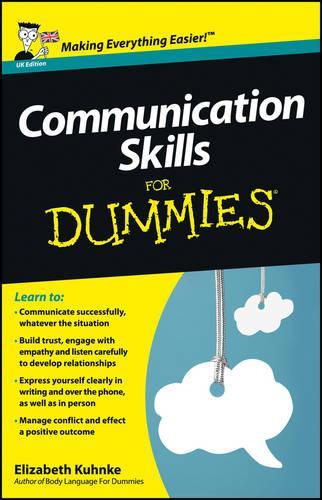 Бумажная книга «Communication Skills For Dummies», автор Элизабет Кунке - фото №1