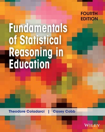[object Object] «Fundamentals of Statistical Reasoning in Education», авторов Кейси Д. Кобб, Теодор Коладарчи - фото №1