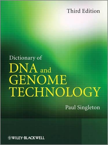 Паперова книга «Dictionary of DNA and Genome Technology», автор Пол Сінглтон - фото №1