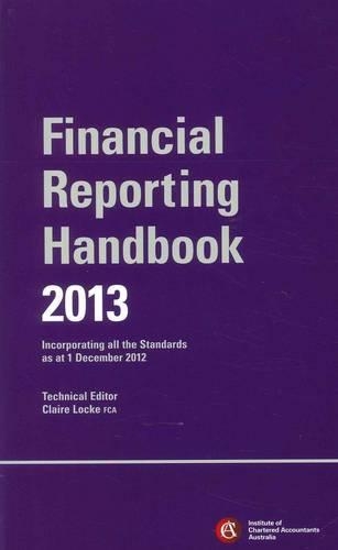 Паперова книга «Chartered Accounting Financial Reporting Handbook 2013 + e–Text Registration Card», автор CL ICAA - фото №1