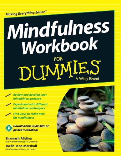 Паперова книга «Mindfulness Workbook For Dummies», авторів Жоель Джейн Маршалл, Шамаш Алідіна - фото №1
