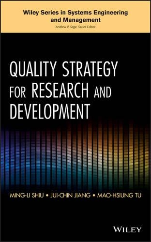 Бумажная книга «Quality Strategy for Research and Development», авторов Джуи-Чин Цзян, Мао-Сюн Ту, Минг-Ли Шиу - фото №1