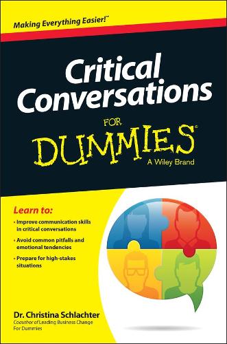 Паперова книга «Critical Conversations For Dummies», автор Крістіна Тангора Шлахтер - фото №1