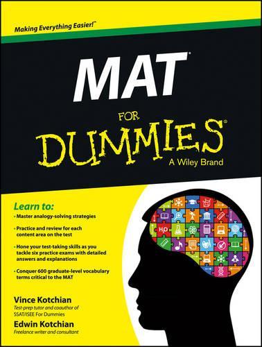 Бумажная книга «MAT For Dummies», авторов Эдвин Кочиан, Винс Кочиан - фото №1