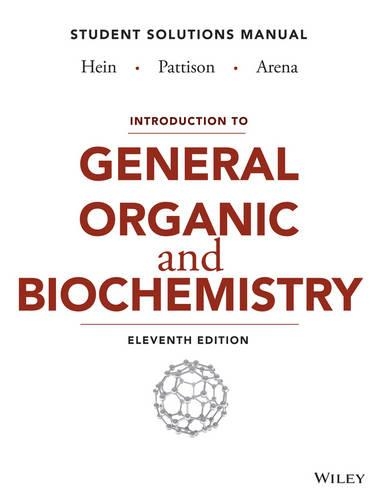 Паперова книга «Introduction to General, Organic, and Biochemistry Student Solutions Manual», авторів Кеті Мітчелл, Морріс Хайн, Скотт Паттісон, Сюзан Арена - фото №1