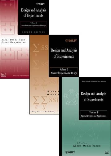 [object Object] «Design and Analysis of Experiments, 3 Volume Set», авторов Клаус Хинкельманн, Оскар Кемпторн - фото №1