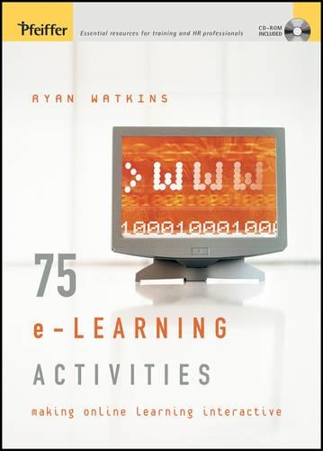 Паперова книга «75 e-Learning Activities: Making Online Learning Interactive», автор Райан Воткінс - фото №1