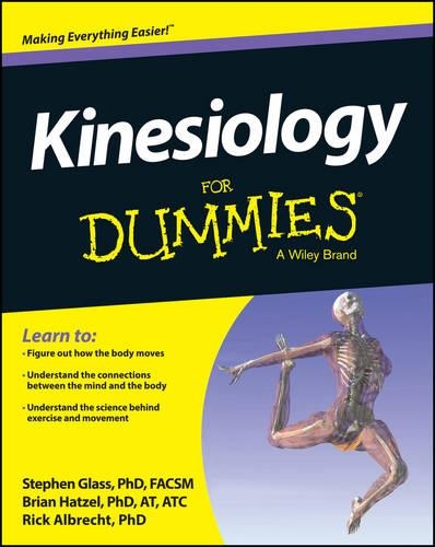 Паперова книга «Kinesiology For Dummies», авторів Брайан Хатцель, Рік Альбрехт, Стів Гласс - фото №1