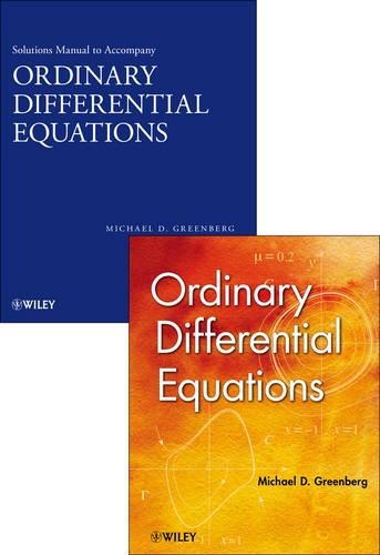 Бумажная книга «Ordinary Differential Equations Set», автор Майкл Д. Гринберг - фото №1