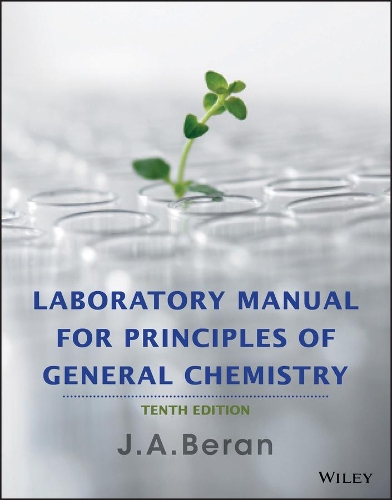 Паперова книга «Laboratory Manual for Principles of General Chemistry», автор Дж. А. Беран - фото №1