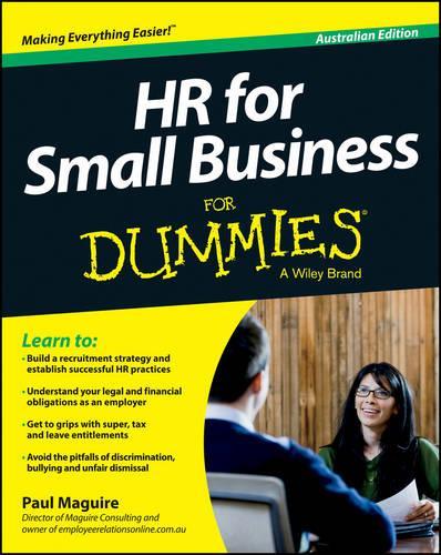 Паперова книга «HR For Small Business For Dummies - Australia», автор Пол Магуайр - фото №1