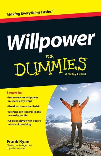 Бумажная книга «Willpower For Dummies», автор Фрэнк Райан - фото №1