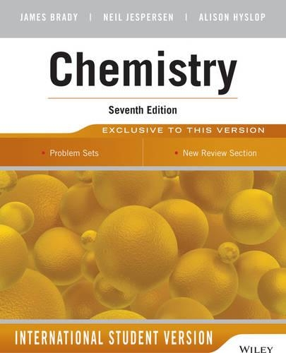 Паперова книга «Chemistry: The Molecular Nature of Matter, International Student Version», авторів Елісон Хайслоп, Джеймс Е. Брейді, Нiл Д. Джесперсен - фото №1