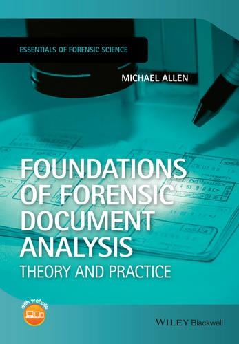 Паперова книга «Foundations of Forensic Document Analysis: Theory and Practice», автор Майкл Дж. Аллен - фото №1