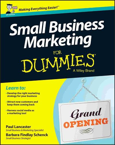 Паперова книга «Small Business Marketing For Dummies», автор Пол Ланкастер - фото №1