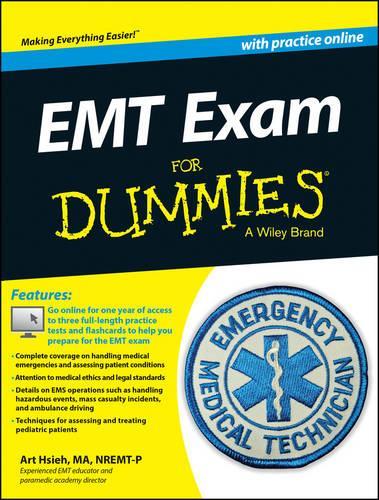Паперова книга «EMT Exam For Dummies with Online Practice», автор Артур Сьє - фото №1
