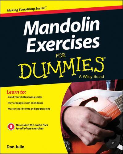 Паперова книга «Mandolin Exercises For Dummies», автор Дон Джулін - фото №1