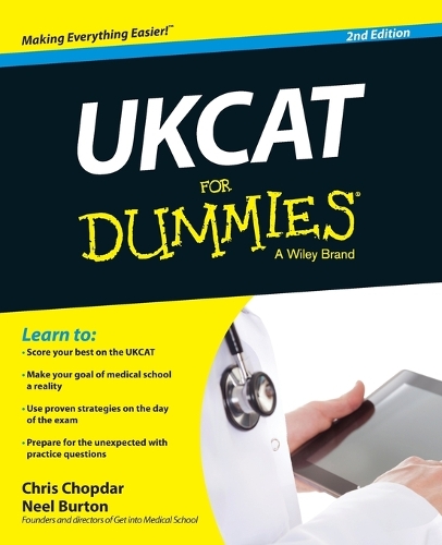 Паперова книга «UKCAT For Dummies», авторів Кріс Чопдар, Ніл Бартон - фото №1
