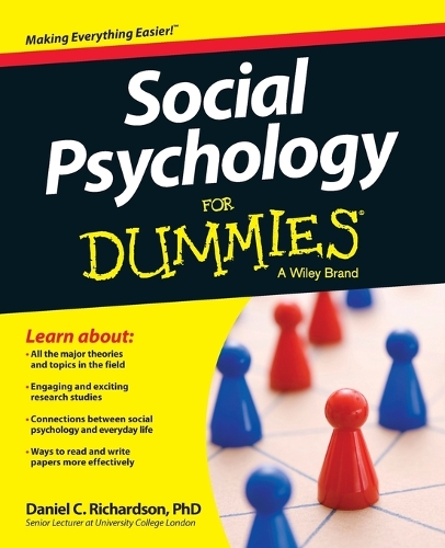 Паперова книга «Social Psychology For Dummies», автор Деніел Річардсон - фото №1