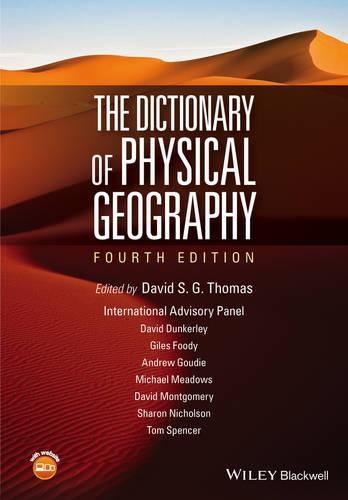 Паперова книга «The Dictionary of Physical Geography», автор Девід С. Г. Томас - фото №1