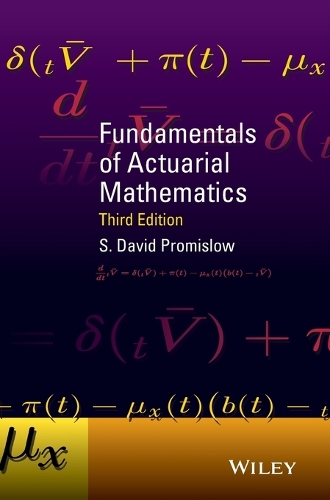 Паперова книга «Fundamentals of Actuarial Mathematics», автор С. Девід Проміслоу - фото №1