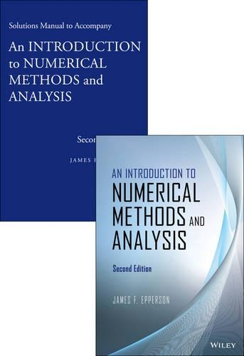 Паперова книга «An Introduction to Numerical Methods and Analysis Set», автор Джеймс Ф. Епперсон - фото №1