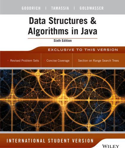[object Object] «Data Structures and Algorithms in Java, International Student Version», авторов Майкл Х. Голдвассер, Майкл Т. Гудрич, Роберто Тамассия - фото №1