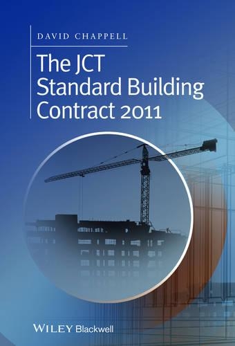 Бумажная книга «The JCT Standard Building Contract 2011: An Explanation and Guide for Busy Practitioners and Students», автор Дэвид Чаппелл - фото №1