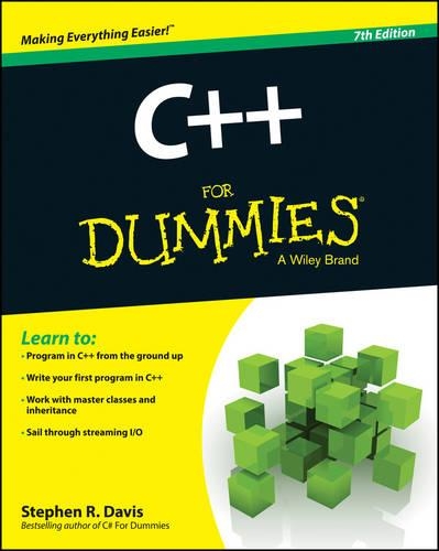 Паперова книга «C++ For Dummies», автор Стівен Р. Девіс - фото №1