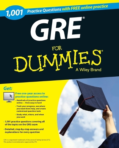Бумажная книга «GRE 1,001 Practice Questions For Dummies», автор The Experts at Dummies - фото №1