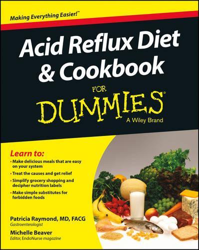 [object Object] «Acid Reflux Diet & Cookbook For Dummies», авторов Мишель Бивер, Патриция Рэймонд - фото №1