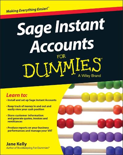 Паперова книга «Sage Instant Accounts For Dummies», автор Джейн Е. Келлі - фото №1