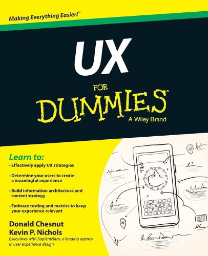 Бумажная книга «UX For Dummies», авторов Дональд Чеснат, Кевин П. Николс - фото №1