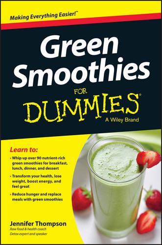 Паперова книга «Green Smoothies For Dummies», автор Дженніфер Томпсон - фото №1