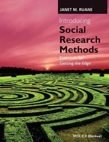 Бумажная книга «Introducing Social Research Methods: Essentials for Getting the Edge», автор Джанет М. Руан - фото №1