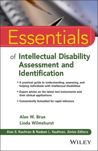 [object Object] «Essentials of Intellectual Disability Assessment and Identification», авторов Алан В. Брю, Линда Уилмшерст - фото №1