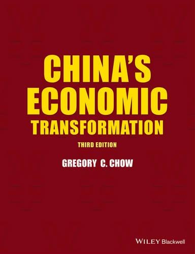 Паперова книга «China's Economic Transformation», автор Грегорі К. Чоу - фото №1