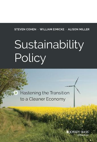 Бумажная книга «Sustainability Policy: Hastening the Transition to a Cleaner Economy», авторов Элисон Миллер, Стивен Коэн, Уильям Эймике - фото №1