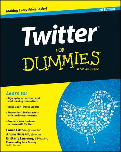 Паперова книга «Twitter For Dummies 3e», автор Л. Фіттон - фото №1