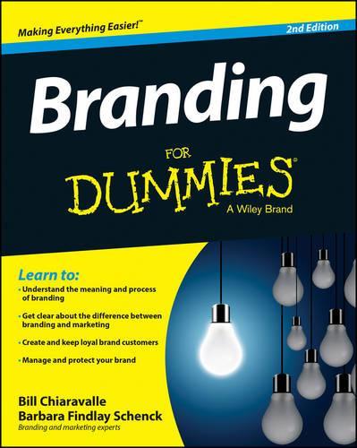 Бумажная книга «Branding For Dummies», авторов Барбара Финдли Шенк, Билл Кьяравалле - фото №1