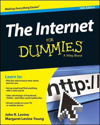 Паперова книга «The Internet For Dummies», авторів Джон Р. Левін, Маргарет Левін Янг - фото №1