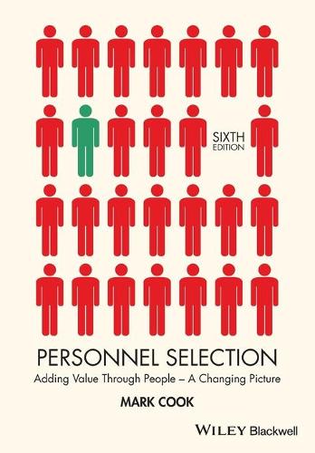 Бумажная книга «Personnel Selection: Adding Value Through People - A Changing Picture», автор Марк Кук - фото №1