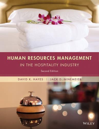 Бумажная книга «Human Resources Management in the Hospitality Industry», авторов Дэвид К. Хейс, Джек Д. Нинемайер - фото №1