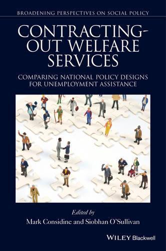 Паперова книга «Contracting-out Welfare Services: Comparing National Policy Designs for Unemployment Assistance», авторів Марк Консідайн, Шивон О'Салліван - фото №1