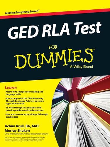 [object Object] «GED RLA For Dummies», авторов Ахим К. Крулл, Мюррей Шукин - фото №1